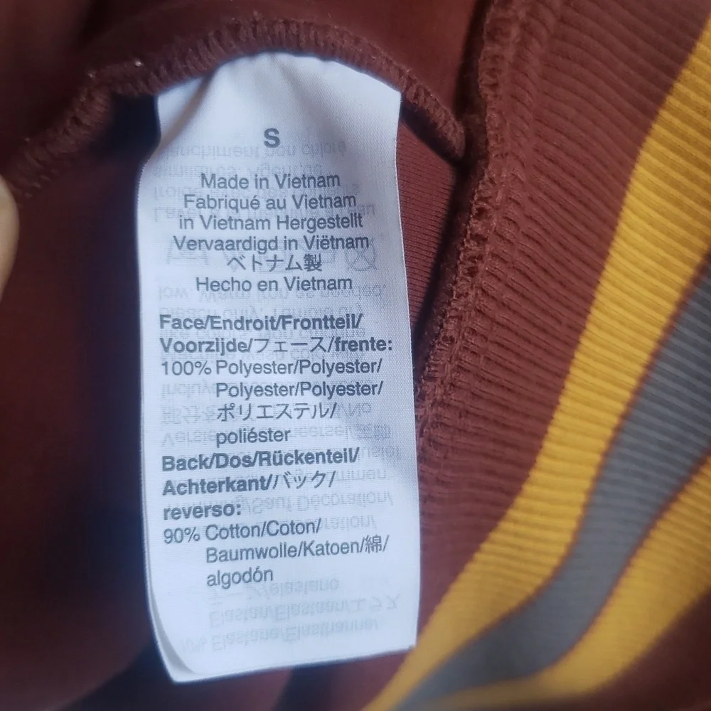 Madewell Brown Faux Sherpa Bomber Jacket Size S New - Picture 6 of 7